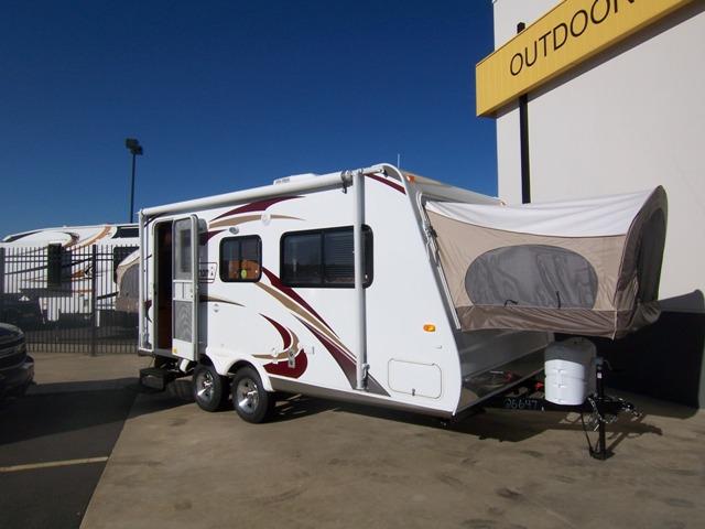 New 2010 Coleman Coleman CT184 Hybrid Travel Trailer For Sale